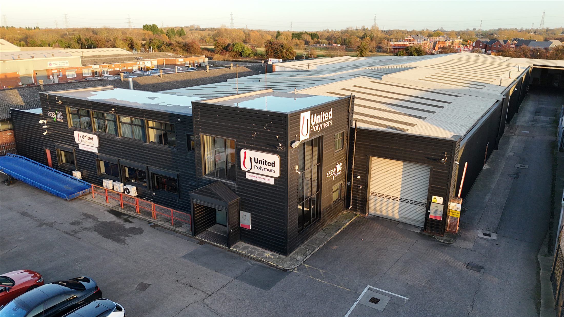 United Polymers' warehouse building, Bayton Road, Coventry